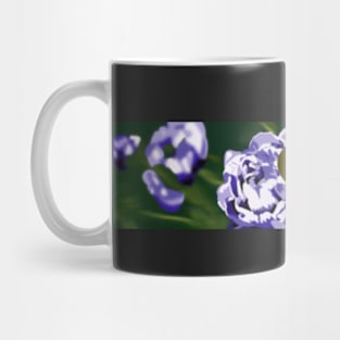 Josette Kent- Blue Peonies Mug